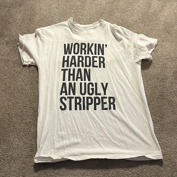 Spencer's Other - White Spencer’s shirt medium